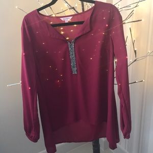 JUICE COUTURE BLOUSE